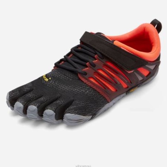 Vibram Black and Red Five Fingers - Picture 1 of 12